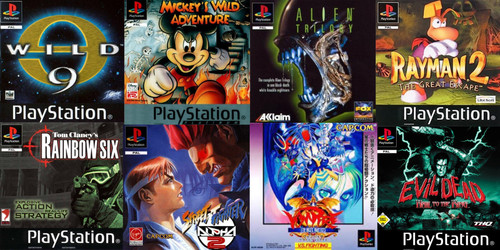 Sony ps1 spiele - ps1, auswahl