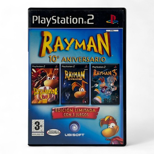 Ps2 rayman 10th - rayman, anniversary